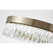 Canada LED 24 inch Gold LED Chandelier Ceiling Light